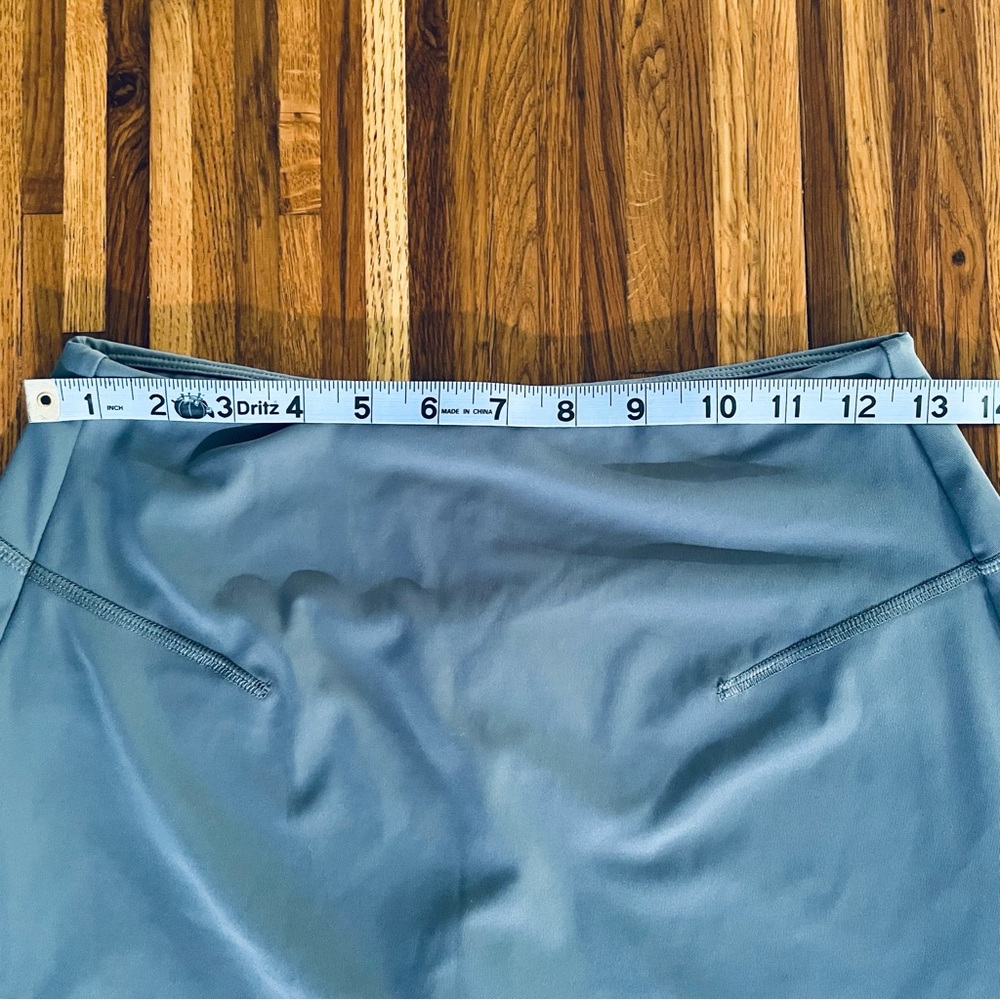Old Navy Women's Extra High-Rise Go-Dry Powersoft Skort in Teal Blue Size Small - Picture 7 of 10